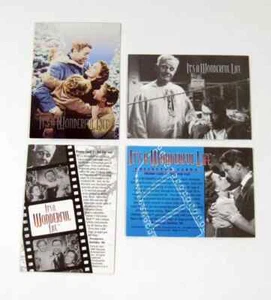 1996 DuoCards It's A Wonderful Life Promo Card Set (2) Nm/Mt FREE U/S SHIPPING - Picture 1 of 3