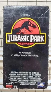 Jurassic Park VHS – 1993 MCA Universal Release – Classic Steven Spielberg Film - Foto 1 di 3