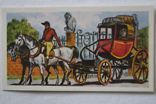 Transport Through The Ages Vintage 1961 Coopers Tea Trade Card Post Chaise