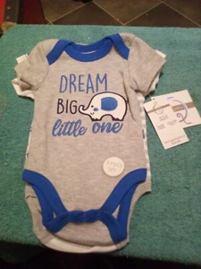 Nwt Baby Boy 3 PC Set By Quiltex 0-3 months Stargate Apparel - Picture 1 of 12