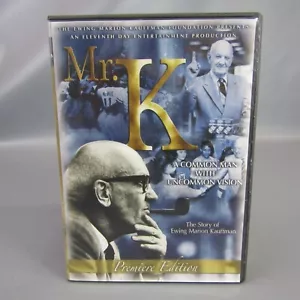 Mr. K: A Common Man With Uncommon Vision DVD Story of Ewing Kauffman - Picture 1 of 4