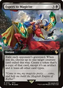 x1 Espers to Magicite - Foil - Extended Art R MTG Commander: Final Fantasy M/NM, - Bild 1 von 1