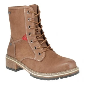 Josef Seibel  Waylynn 10 Women's Brown  Waterproof Zip Lace Ankle Boots Save £45 - Picture 1 of 8