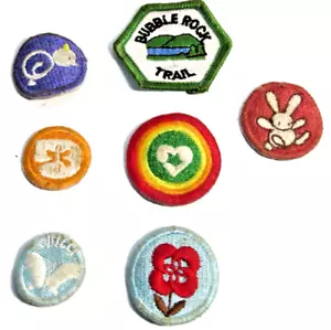 Lote mixto de parches de insignias de mérito de los Boy Scouts de 1970 Boy Scouts #G - Imagen 1 de 9