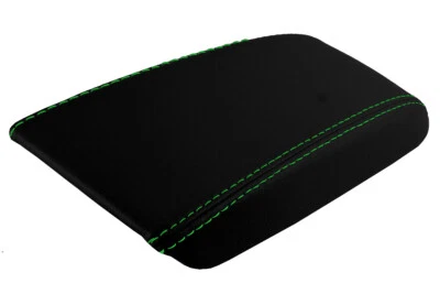 Tapa de consola reposabrazos cubierta de cuero para Nissan Silvia 240SX 1989-1993 punto verde Foto 1 de 4