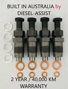 DIESEL FUEL INJECTOR SET suits MITSUBISHI PAJERO / TRITON 4M40 / 4M40T 2.8L. - Picture 1 of 1
