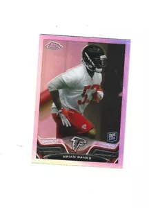 2013 Topps Chrome Refractors #27 Brian Banks RC ATLANTA FALCONS - Bild 1 von 1