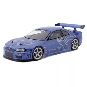 HPI Racing Nissan Skyline R34 GT-R 200mm Clear Body Set For 1/10 RC Touring Car - Picture 1 of 2