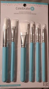 Fondant Decorating 6 Piece Brush Set by Celebrate It® - Picture 1 of 3