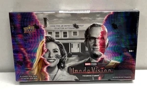 2022 Upper Deck Marvel Studios Wanda Vision Factory Sealed Hobby Box - Picture 1 of 3