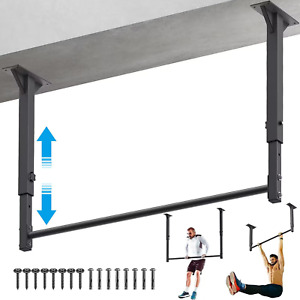 Kipika Heavy Duty Ceiling Pull Up Bar - Adjustable Height, Comfortable Grip, - -