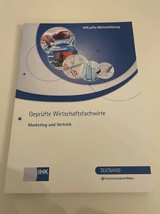 Geprüfte Wirtschaftsfachwirte Marketing und Vertrieb IHK Textband - Bild 1 von 2