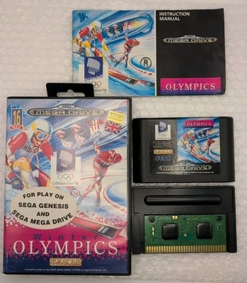 Winter Olympics (Lillehammer '94) (Sega Mega Drive/Genesis) Complete - Excellent - Image 1 of 4