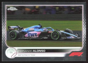 7450G 2022 Topps Chrome Formula 1 #115 Fernando Alonso - Picture 1 of 2