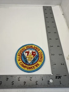 Allegheny Highlands Council 1985 Camporee 75th Boy Scouts BSA 83A-1742A - Picture 1 of 1