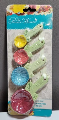 Pioneer Woman Stoneware Timeless Beauty Measuring Spoons Pack of 4 - Image 1 of 4