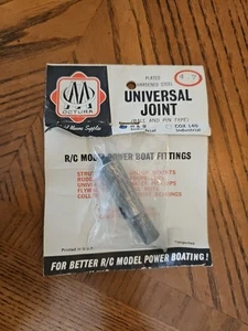 Vintage RC Boat Octura Universal Joint Plated Steel Ball & Pin O & R Industrial - Picture 1 of 3