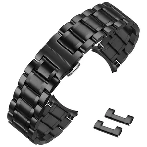SEUER \ Time Shift Uhrenarmband 12mm 14mm-24mm Edelstahl wasserdicht Sw 731 - Bild 1 von 7