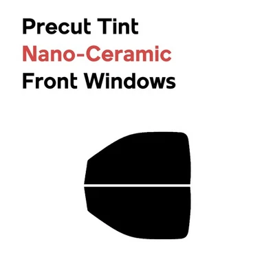 Película de janela pré-cortada nano cerâmica tom Dodge Ram 1500 2014-2018 2 portas cabine regular - Imagem 1 de 4