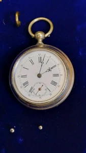 Taschenuhr Herren BEAUCOURT Schlüsselaufzug, FRANKREICH  - Bild 1 von 10