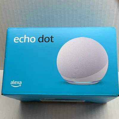 Altavoz inalámbrico Amazon Echo Dot 5ta generación NUEVO Alexa C2N6L4 blanco glaciar  Foto 1 de 4