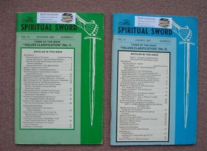 VALUES CLARIFICATION ~ CHURCH OF CHRIST ~ THOMAS WARREN ~ SPIRITUAL SWORD 1982 - Imagen 1 de 3