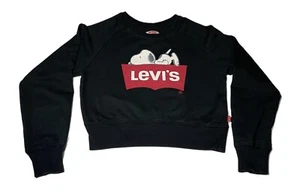 Levi’s X Peanuts Crewneck Sweater Size Kids Medium - Picture 1 of 4