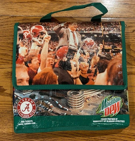 Alabama Football Soft Cooler Vintage Football Graphics New Cover