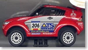 Kyosho Mini-Z Overland (MVG6SP-B) Mitsub. Pajero Evo 2003 Paris-Dakar #206 ASC - Picture 1 of 3