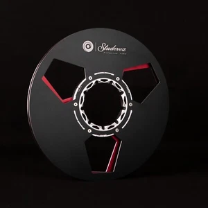 Studevox 10.5" Edge Polished Aluminium Empty Tape Reel For Reel Tape Recorders - Picture 1 of 14