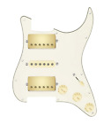 920D Custom HSH Loaded Pickguard for Stratocaster With Gold Smoothie Humbucke...