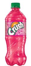 12 Bottles of Crush Pink Cream Soda Soft Drink 591ml/ 20 oz Each- Free Shipping