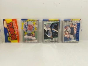 1989 Fleer Baseball Rack Pack 42 Cards 3 Logo Stickers Sandy Alomar Jr. on Top - Picture 1 of 5