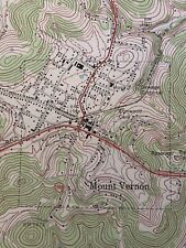 1970 Mount Vernon Quadrangle USGS Topographic Map Rockcastle County KY DBNF