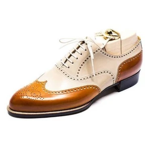 Scarpe Oxford formali in vera pelle fatte a mano turche, scarpe eleganti da uomo - Foto 1 di 8
