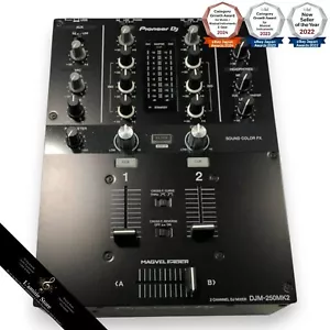 Pioneer DJ DJM-250MK2 DJM250 MK2 DJM250MK2 2-channel Mixer MAGVEL CROSS FADER - Picture 1 of 10