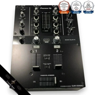 Pioneer DJ DJM-250MK2 DJM250 MK2 DJM250MK2  2-channel Mixer MAGVEL CROSS FADER - Image 1 of 4