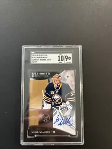 2015-16 UD ULT. Col Hockey Linus Ullmark #74 SGC 10 - Picture 1 of 2