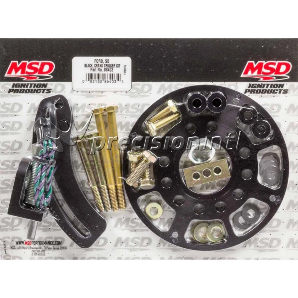 MSD 86403 SBF CRANK TRIGGER KIT BLACK - Image 1 of 1