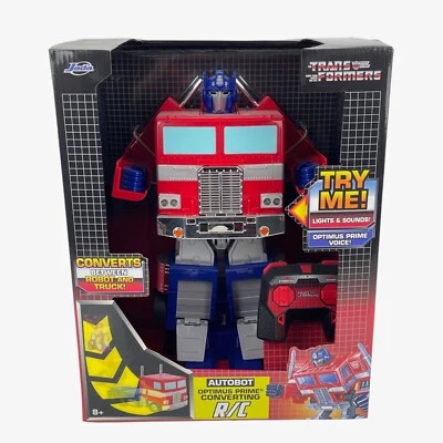 JADA Transformers Autobot Optimus Prime RC Conversión, Luces, Sonido y Movimiento Foto 1 de 4