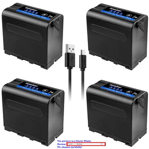 Kastar F980 Replacement Battery for Sony NP-F330 NP-F550 NP-F750 NP-F980 NPF990 - Picture 1 of 8
