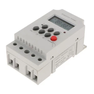 Digitale Mini LCD Zeitschaltuhr DC 12V 30A Relaiszeitschaltuhr Programmierbar DE - Bild 1 von 11