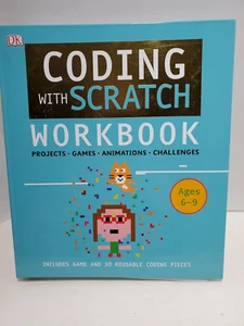 Coding with Scratch Workbook (Ages 6-9) Education/Homeschool - Picture 1 of 2