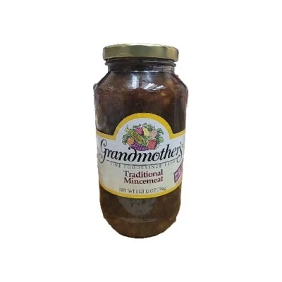 Grandmother's Traditional Mincemeat,28 盎司,BB 2/27 — 第 1/2 张图片