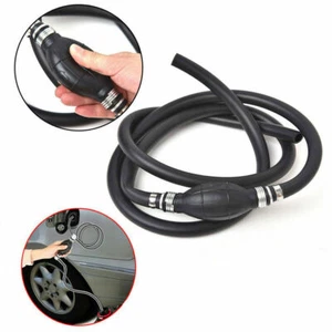 3/8" Marine Outboard Boat Motor Fuel Gas Hose Line Assembly with Primer Bulb - Bild 1 von 5