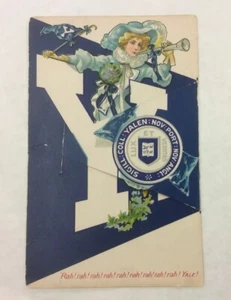 Yale University - College Girl Series - Postcard - Earl Christy - Picture 1 of 4