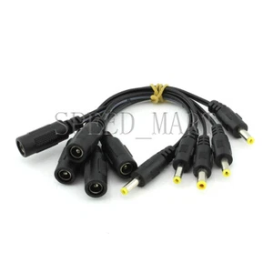 5pcs DC Power Supply Converter Cable 5.5x2.1mm Female to 4.0x1.7mm Male Plug - Picture 1 of 4