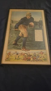 1928 Notre Dame John Chevigny Montreal newspaper Insert One for the Gipper WW2 - Picture 1 of 8