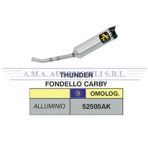 Term. Street Thunder alluminio fond. carby Yamaha WR 125 R/X 2009 2010 2011 2012 - Foto 1 di 4