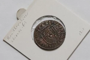 🧭 🇫🇷 FRANCE SEDAN 2 LIARDS 1613 Henri de la Tour d’Auvergne. 1591-1623 B66 #8 - Picture 1 of 4
